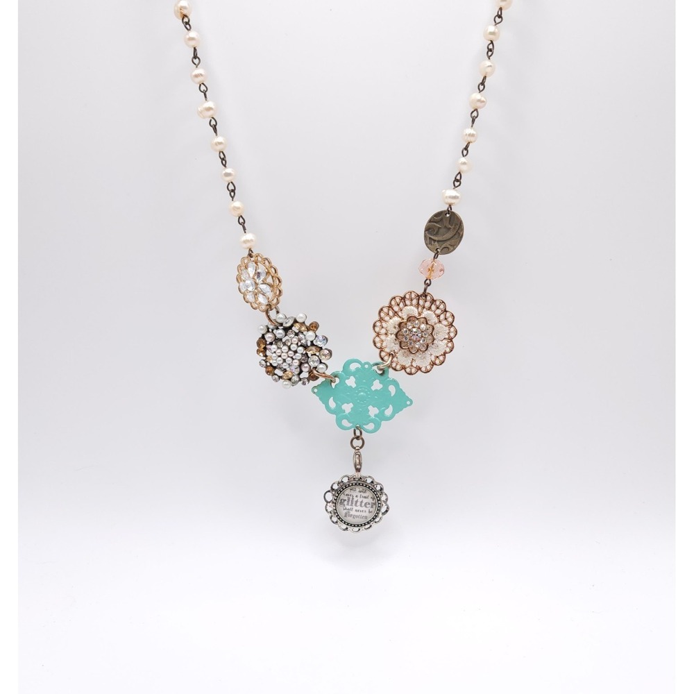 Plunder Design Pearl Statement Necklace